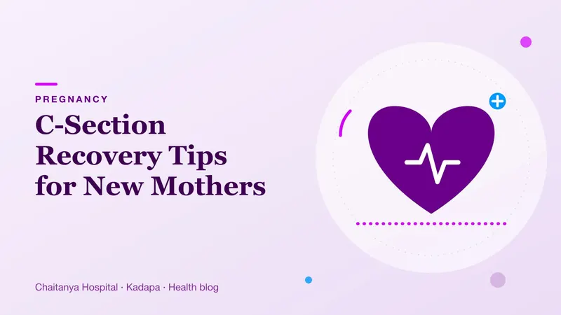 Illustration of a healing heart on a soft lavender background
