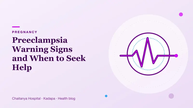 Illustration of a pulse line rising and falling on a soft lavender background