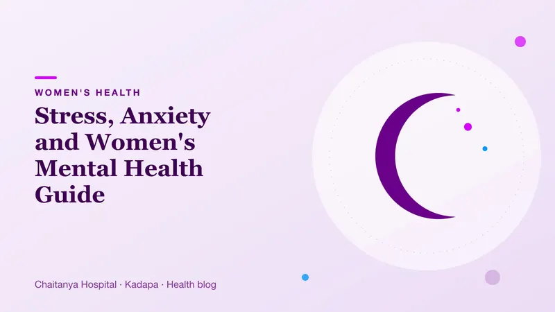 A calm purple crescent moon symbol representing rest, emotional wellbeing and mental health support for women.